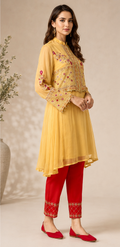 Premium Chiffon | 2 Piece (Shirt/Koti)