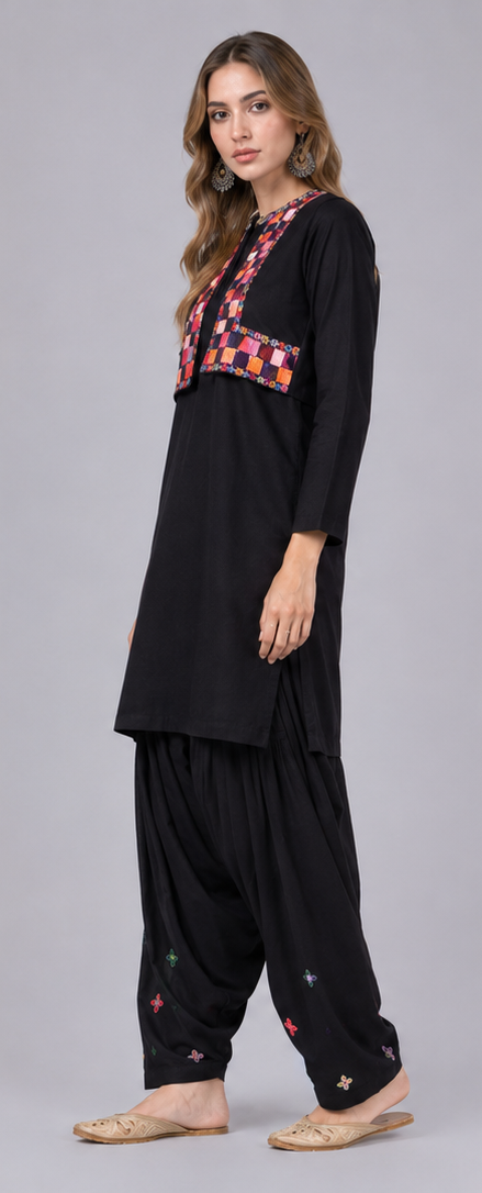 Cross Stitch Shirt/Koti | 3 Piece Set