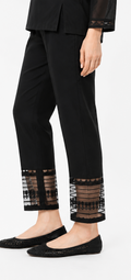Raw Silk Trouser
