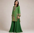 RangJa Embroidered Lawn Shirt with Shalwar