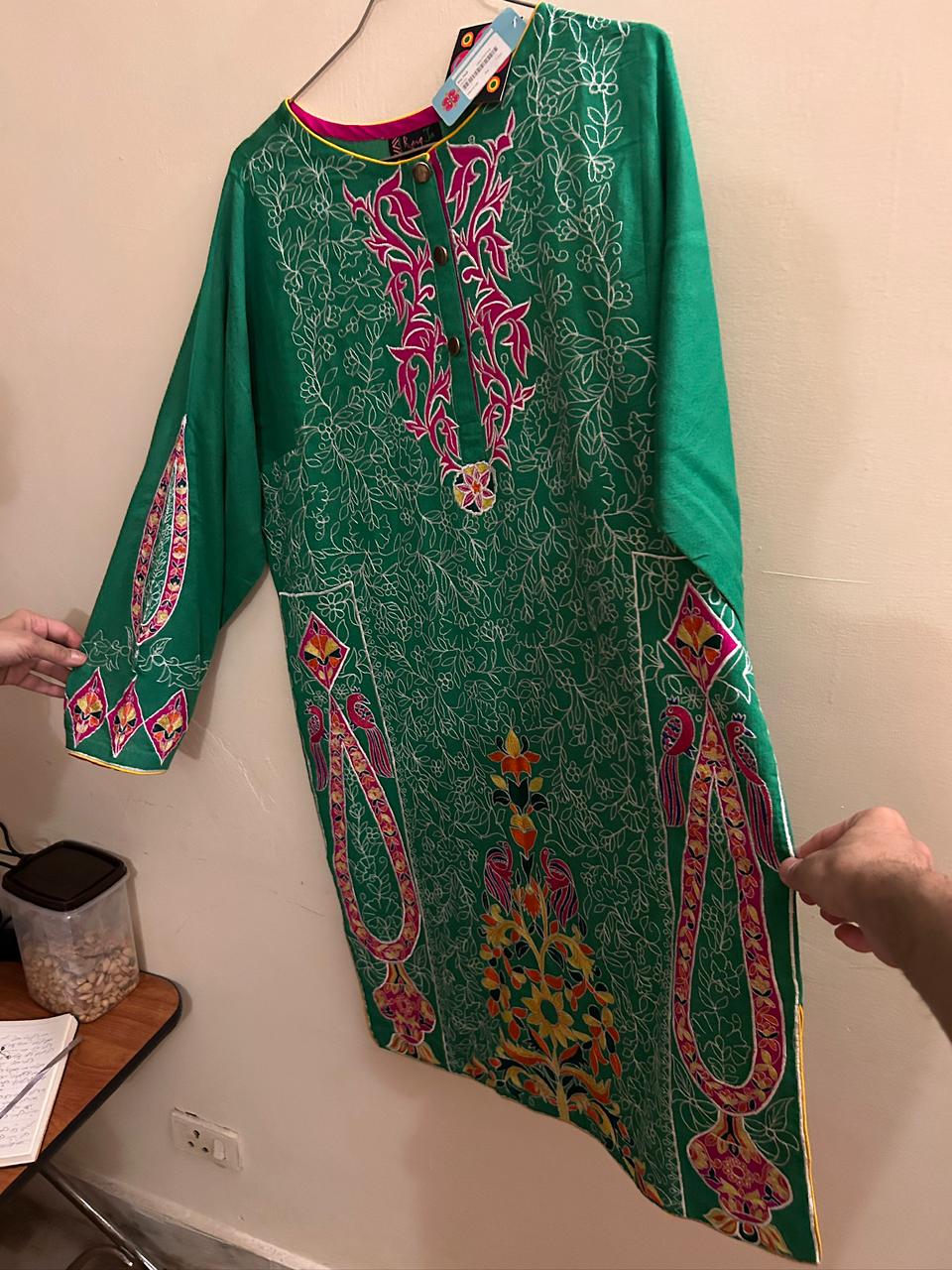 Lawn Green Comfortable Shirt