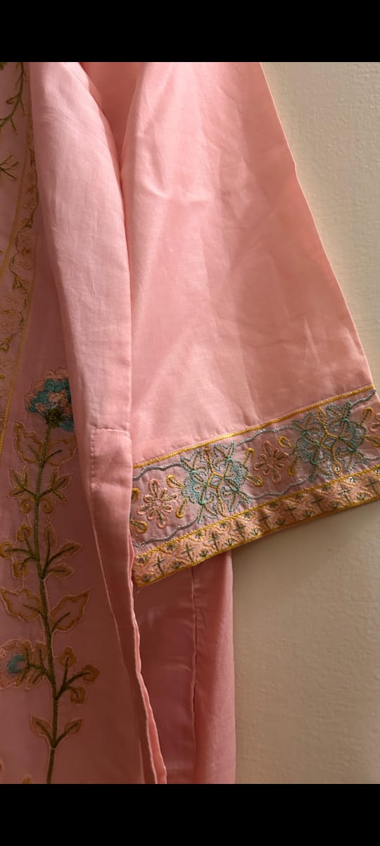 Tea Pink Party Shirt And Trouser