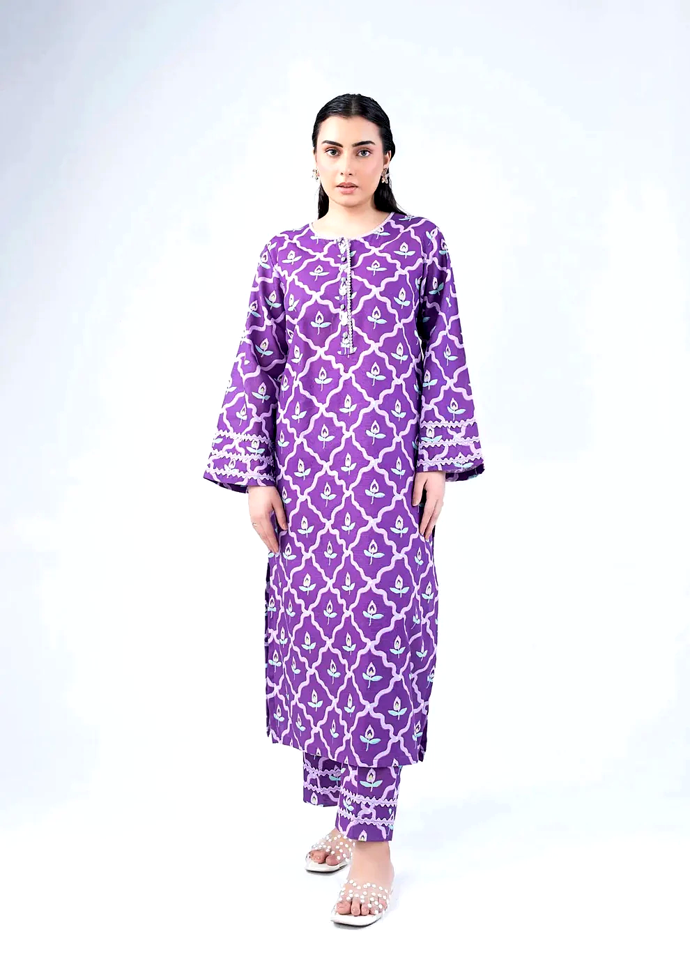 Slub Khaddar Printed | 2 Piece