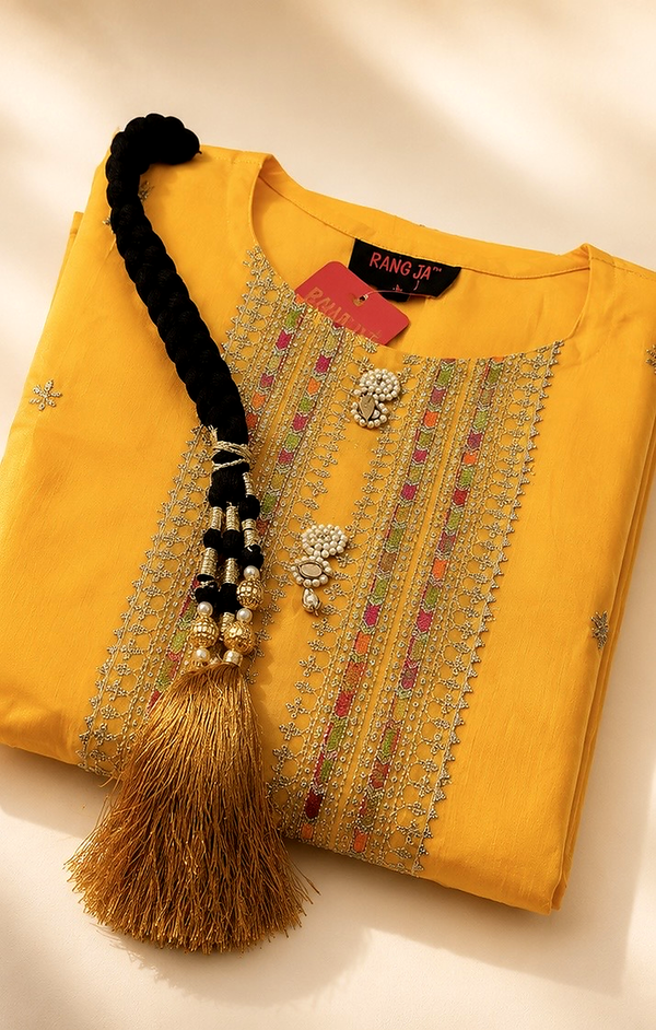 RangJa Traditional Braided Tassel Hair Paranda